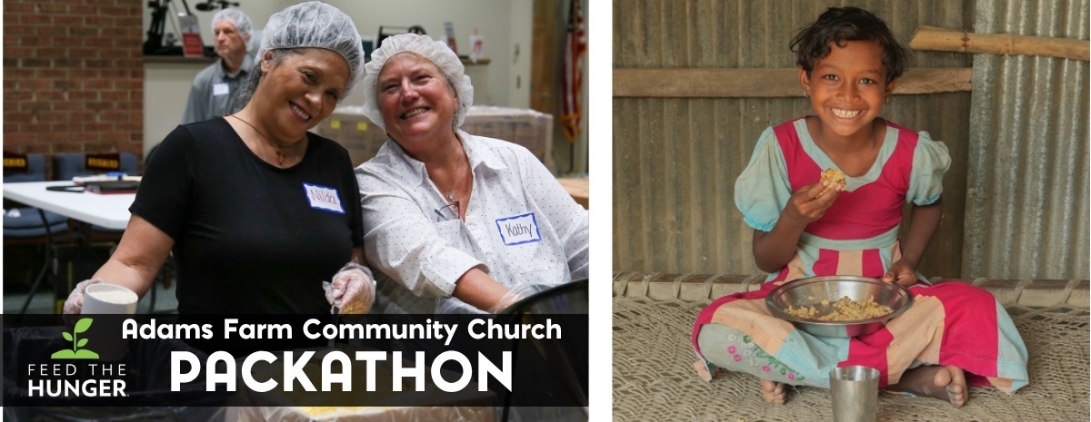 FOOD PACKATHON Friday September 11th 2026 from 6:00 - 8:00pm